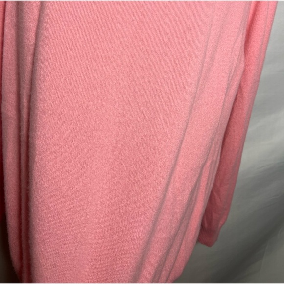 Tommy Bahama Pink Men’s Cashmere Button Mock Neck  Sweater - Picture 7 of 7